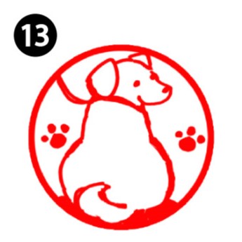 강아지 스탬프①