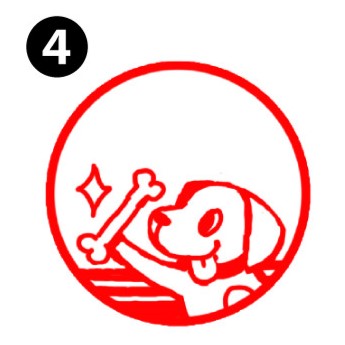 강아지 스탬프①