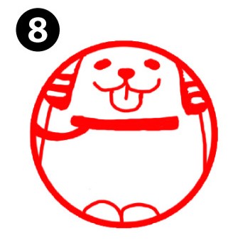 강아지 스탬프①